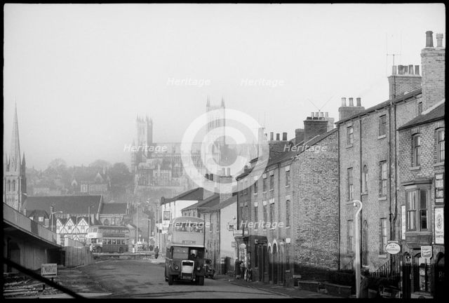 St Mary's Cathedral Church, Minster Yard, Lincoln, Lincolnshire, c1955-c1980. Creator: Ursula Clark.