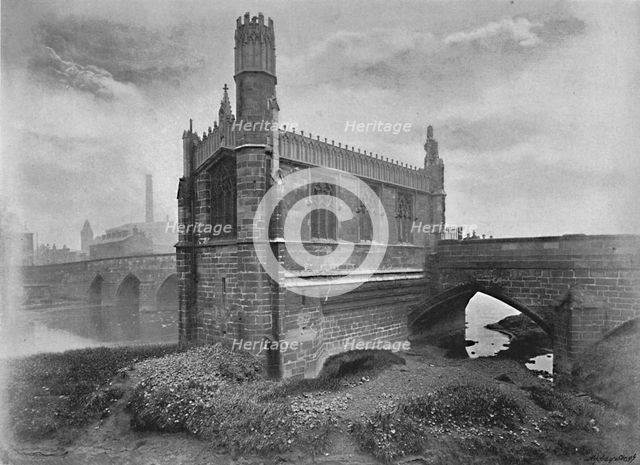 'St. Mary's Chantry, Wakefield', c1896. Artist: G & J Hall.