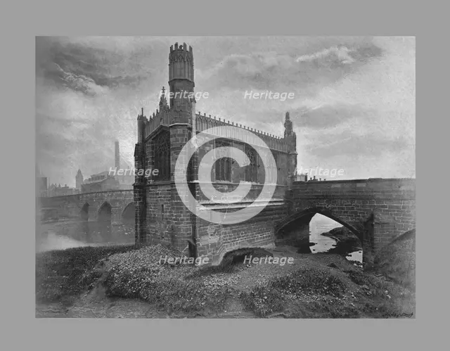 St. Mary's Chantry, Wakefield c1900. Artist: G & J Hall.