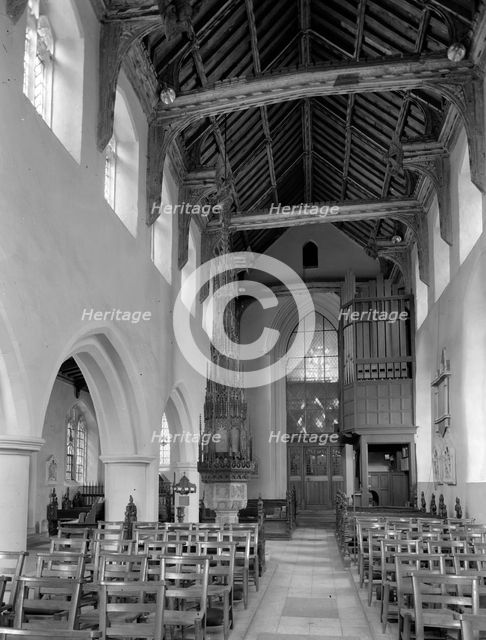 St Mary's church, Ufford, Suffolk,1960. Artist: Laurence Goldman