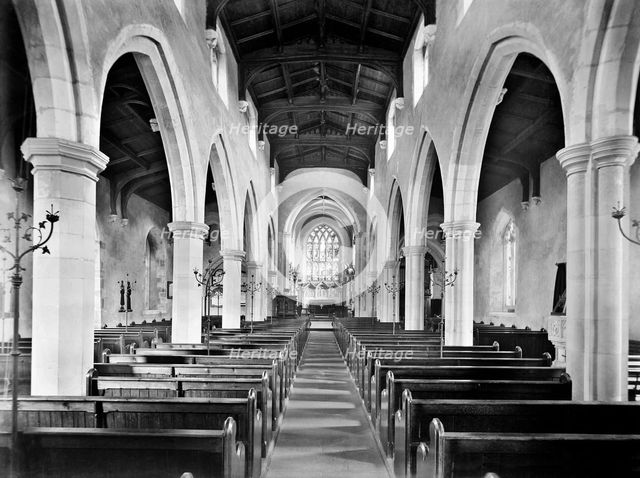St Mary's Church, Amersham, Buckinghamshire, c1860-c1922. Artist: Henry Taunt.