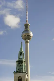 St Mary's Church (Marienkirche), Berlin, Germany, 2025. Creator: LTL
