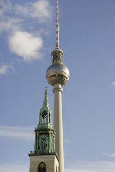 St Mary's Church (Marienkirche), Berlin, Germany, 2025. Creator: LTL