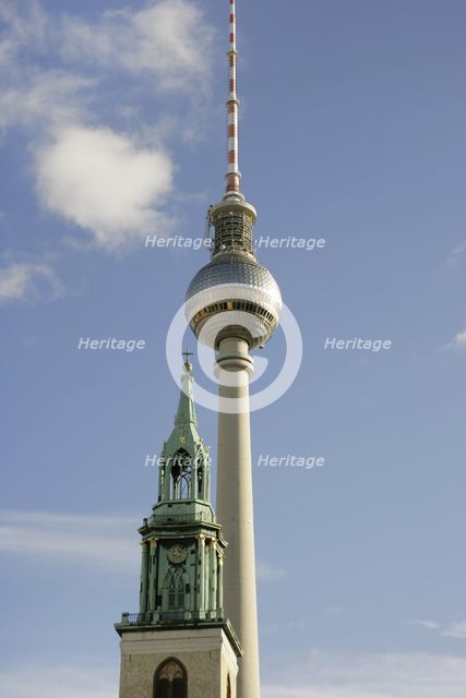 St Mary's Church (Marienkirche), Berlin, Germany, 2025.  Creator: LTL.