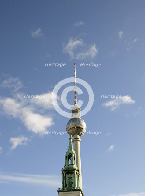 St Mary's Church, (Marienkirche), Berlin, Germany, 2025.  Creator: LTL.