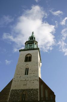 St Mary's Church, (Marienkirche), Berlin, Germany, 2025. Creator: LTL