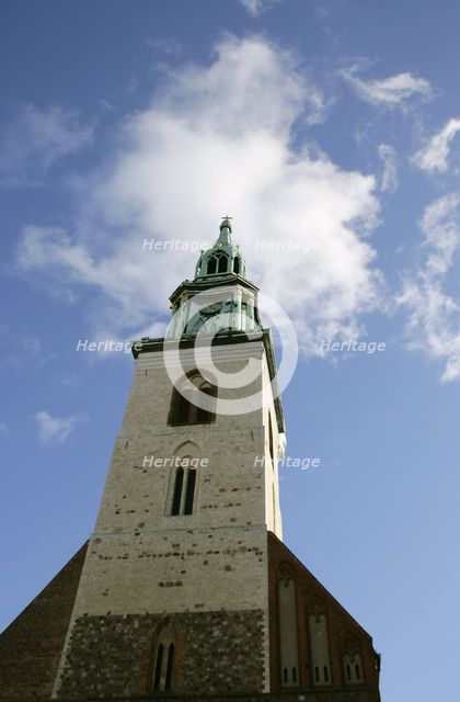 St Mary's Church, (Marienkirche), Berlin, Germany, 2025.  Creator: LTL.