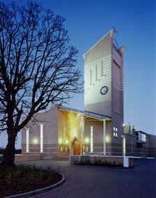 St Mary's Church, New Road, Peterborough, 20/11/1991. Creator: John Laing plc