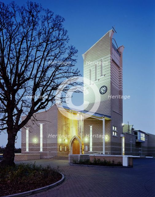 St Mary's Church, New Road, Peterborough, 20/11/1991. Creator: John Laing plc.