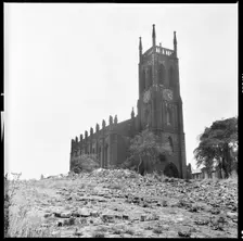 St Mary's Church, St Mary's Street, Quarry Hill, Leeds, West Yorkshire, 1966-1974. Creator: Eileen Deste
