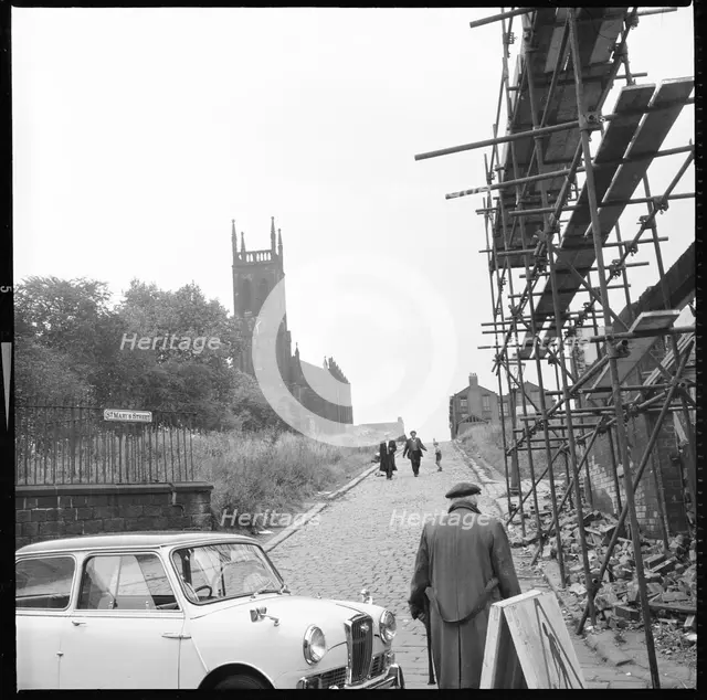 St Mary's Church, St Mary's Street, Quarry Hill, Leeds, West Yorkshire, c1966-c1974. Creator: Eileen Deste.