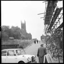 St Mary's Church, St Mary's Street, Quarry Hill, Leeds, West Yorkshire, c1966-c1974. Creator: Eileen Deste