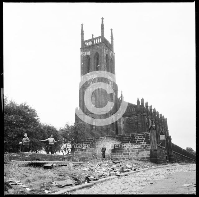 St Mary's Church, St Mary's Street, Quarry Hill, Leeds, West Yorkshire, c1966-c1974. Creator: Eileen Deste.