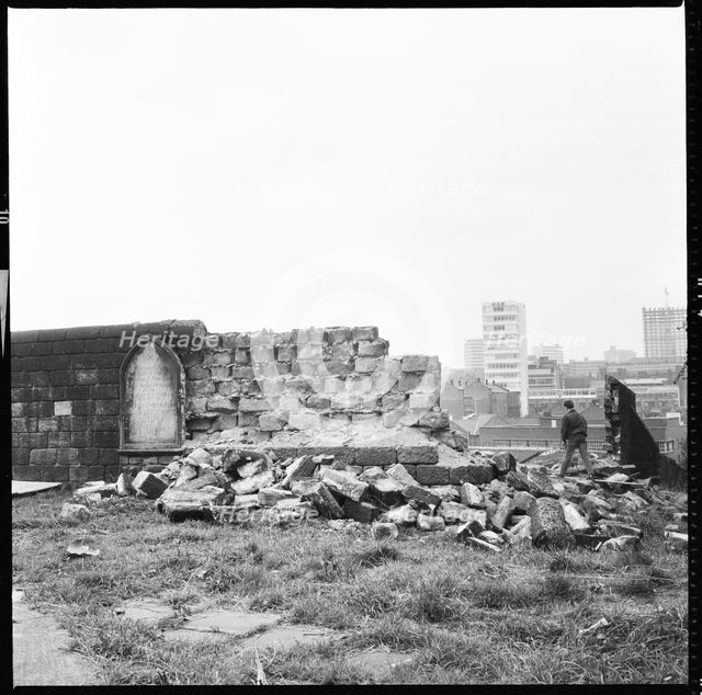 St Mary's Church, St Mary's Street, Quarry Hill, Leeds, West Yorkshire, c1966-c1974. Creator: Eileen Deste.