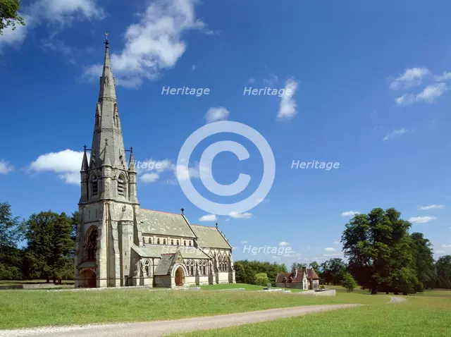 St Mary's Church, Studley Royal, North Yorkshire, c1980-c2017. Artist: Mike Kipling.