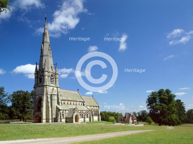 St Mary's Church, Studley Royal, North Yorkshire, c1980-c2017. Artist: Mike Kipling.