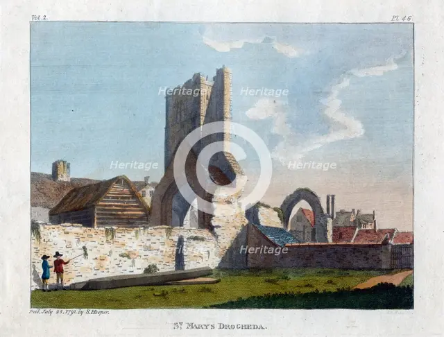 St Mary's, Drogheda, Ireland, 1791. Artist: Unknown