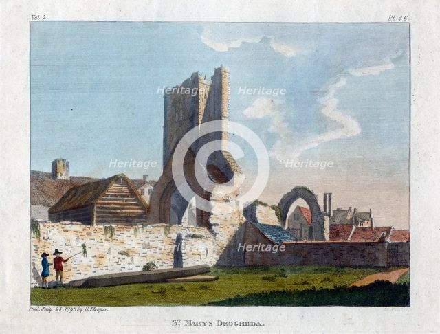 St Mary's, Drogheda, Ireland, 1791. Artist: Unknown