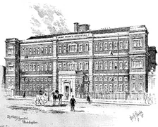St. Mary's Hospital, Paddington, 1895. Creator: Carl Hentschel