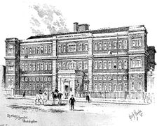 St. Mary's Hospital, Paddington, 1895. Creator: Carl Hentschel