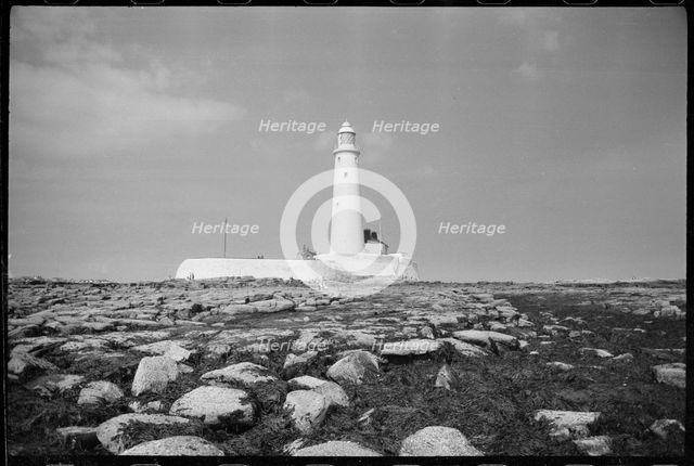 St Mary's Lighthouse, Whitley Bay, North Tyneside, c1955-c1980. Creator: Ursula Clark.