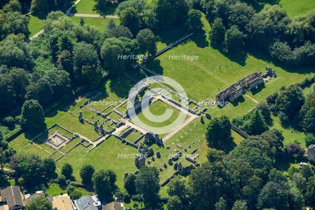 St Mary's Priory, a ruined Cluniac priory, Thetford, Norfolk, 2023. Creator: Damian Grady.