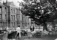 St Marylebone Infirmary, London: tennis tournament, 1906 (1930). Creator: Unknown