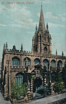 St Mary's Church, Oxford c1905