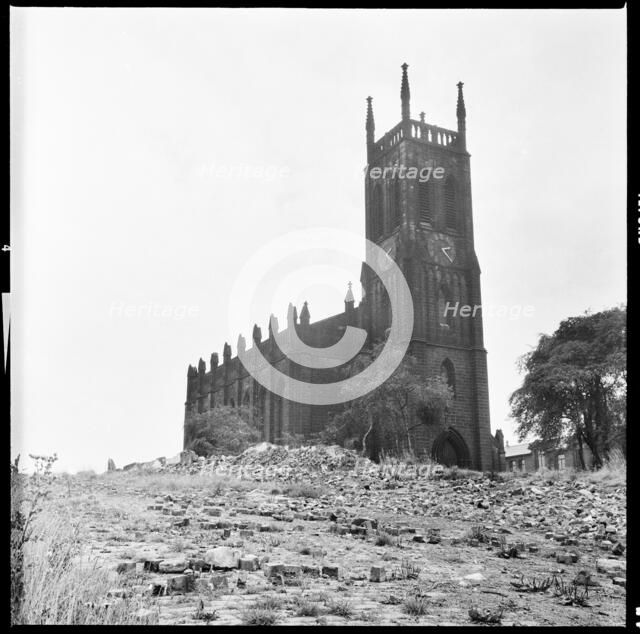 St Mary's Church, St Mary's Street, Quarry Hill, Leeds, West Yorkshire, 1966-1974. Creator: Eileen Deste.