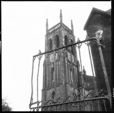 St Mary's Church, St Mary's Street, Quarry Hill, Leeds, West Yorkshire, c1966-c1974. Creator: Eileen Deste