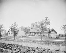 St. Mary's Church, side view, Walkerville, Ont., between 1905 and 1915. Creator: Unknown