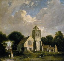 St Mary's Church, Willesden c1820