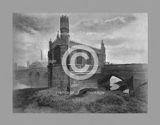 St. Mary's Chantry, Wakefield c1900. Artist: G & J Hall.