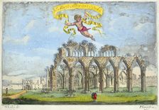 St Mary's Abbey, York, Yorkshire, 1720