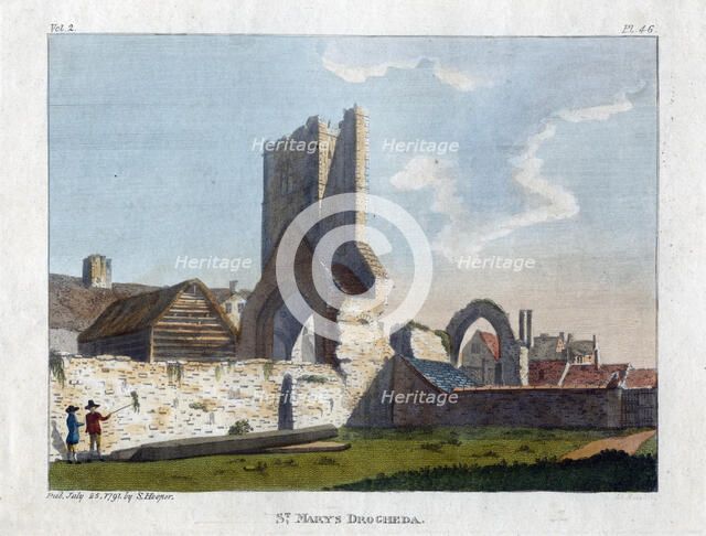 St Mary's, Drogheda, Ireland, 1791. Artist: Unknown