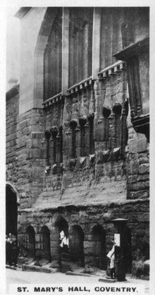 St Mary's Hall, Coventry, West Midlands, c1920s