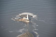 St Mary's Lighthouse, decommissioned in 1984, North Tyneside, 2015. Creator: Historic England