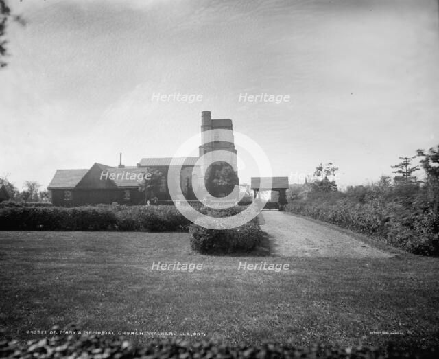 St. Mary's Memorial Church, Walkerville, Ont., between 1905 and 1915. Creator: Unknown.
