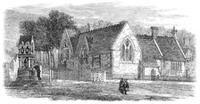 St. Mary's National Schools and new drinking-fountain at Chatham, 1864. Creator: Unknown