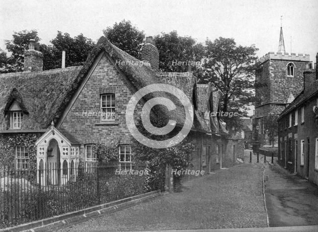 St Mary's Square, Horncastle, Lincolnshire, 1924-1926.Artist: Valentine & Sons