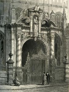 St. Mary's Porch, Oxford c1870