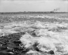 St. Marys Rapids, Sault Ste. Marie, Mich., between 1900 and 1910. Creator: Unknown