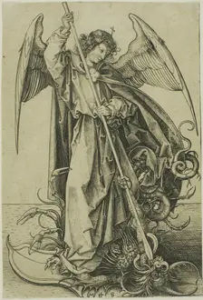 St. Michael, 1477/78. Creator: Martin Schongauer