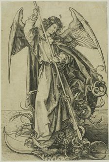 St. Michael, 1477/78. Creator: Martin Schongauer