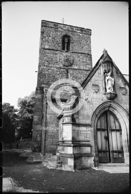St Michael and All Angels Church, Church Bank, Newcastle upon Tyne, Tyne & Wear, c1955-c1980. Creator: Ursula Clark.