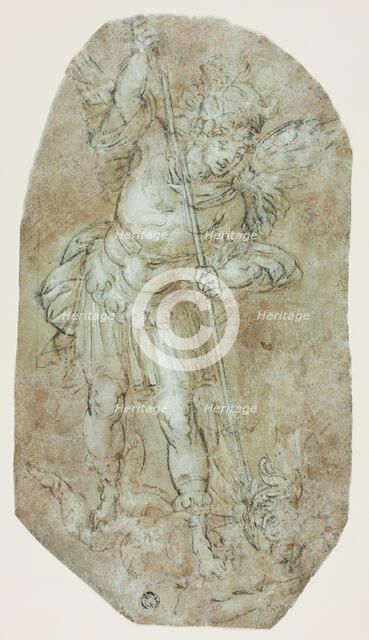 St. Michael Archangel and the Devil, n.d. Creator: Unknown.