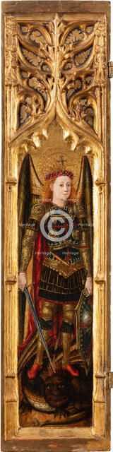 St Michael, c1448-1458. Creator: Juan Rexach workshop.
