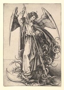 St. Michael, ca. 1435-1491. Creator: Martin Schongauer