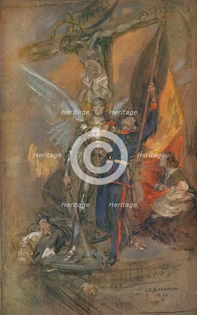 'St. Michael of Belgium', 1914, (1914). Artist: James Jebusa Shannon.