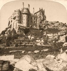 St. Michael's Mount, Benedictine Monastery, Penzance, Cornwall 1900. Creator: Works and Sun Sculpture Studios